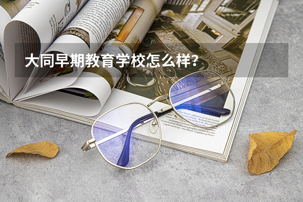 大同早期教育学校怎么样?