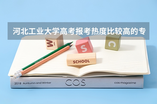 河北工业大学高考报考热度比较高的专业有哪些?