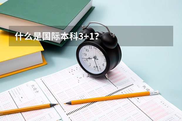 什么是国际本科3+1？