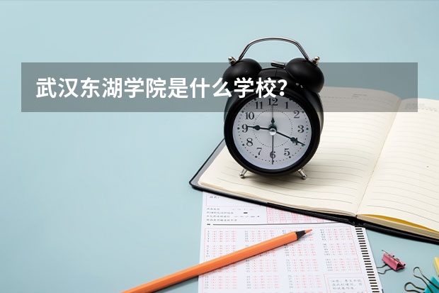 武汉东湖学院是什么学校？