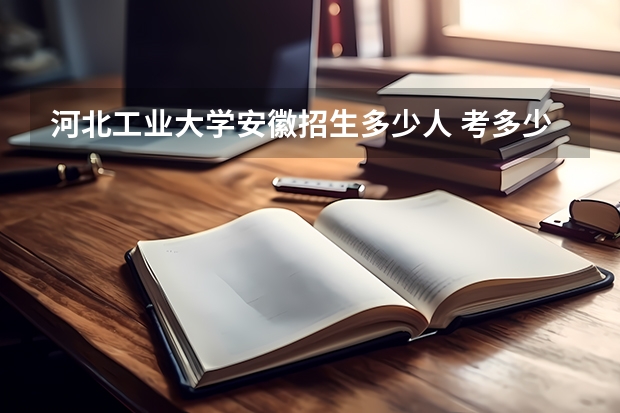 河北工业大学安徽招生多少人 考多少分可以上
