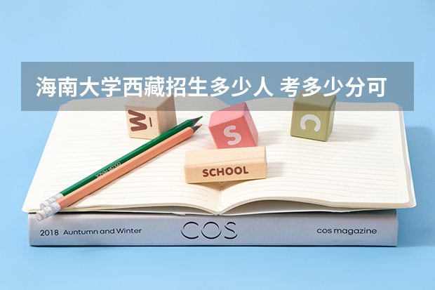 海南大学西藏招生多少人 考多少分可以上