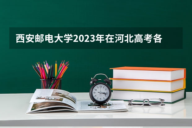 西安邮电大学2023年在河北高考各专业的招生人数是多少