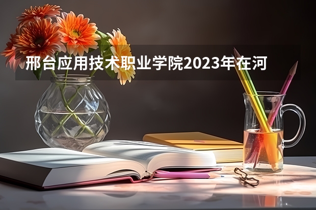 邢台应用技术职业学院2023年在河北高考各专业的招生人数是多少